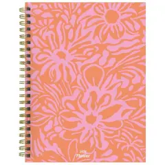 TF Publishing 2025 Medium Happy Hibiscus Weekly Monthly Spiral Planner