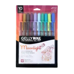 Gelly Roll&reg; Moonlight&reg; Bold Line 10 Color Twilight/Daylight Gel Pen Set