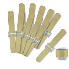 JAM Paper Slaplets Bracelets, 12ct. Sparkle Gold