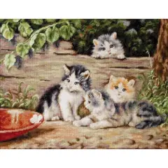 Luca-s The Cats Counted Cross Stitch Kit