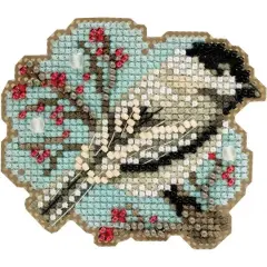 Mill Hill&reg; Little Chickadee Ornament Beaded Counted Cross Stitch Kit
