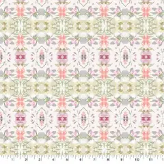 Suzanne Nicoll Mirrored Geometric Cotton Fabric