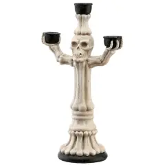 12" Skeleton Candelabra