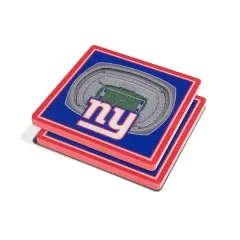 3D StadiumView Coasters New York Giants
