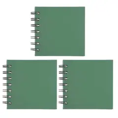 4" x 4" Spiral Bound Scrapbook Albums, 3ct. by Recollections&trade; Green