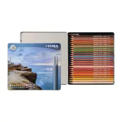Lyra Graduate Aquarell 24 Color Watercolor Pencil Set