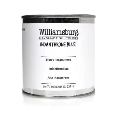 Williamsburg&reg; Artist Oil Colors Jar, 8oz. Indanthrone Blue