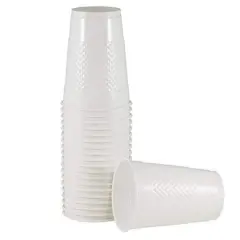 JAM Paper 16oz. Plastic Party Cups, 20ct. White