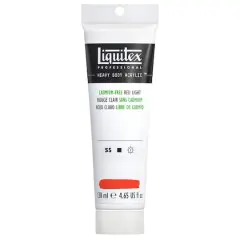 Liquitex&reg; 4.65oz. Heavy Body Acrylic&trade; Paint 893 Cadmium-Free Red Light