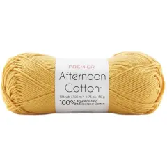 Premier&reg; Afternoon Cotton&trade; Yarn Goldenrod