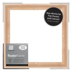 Ampersand&trade; Maple 7/8" Depth Thin Edge Floaterframe