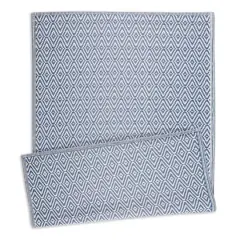 DII&reg; French Blue Diamond Outdoor Rug, 4ft. x 6ft.
