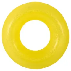 Pool Central 35" Inflatable Inner Tube Pool Float Yellow