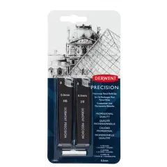 Derwent Precision Mechanical Pencil Lead Refill Set, 0.5mm