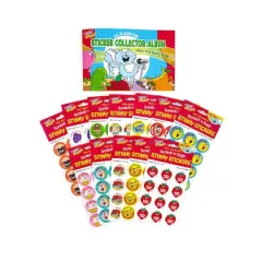 TREND Enterprises&reg; All in Good Pun Retro Scratch 'n Sniff Stinky Stickers&reg; & Album