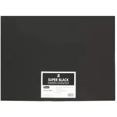 Art Alternatives Super Black Presentation & Mounting Boards, 5ct.