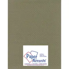 PA Paper&trade; Accents Mini Dot 8.5" x 11" Cardstock, 25 Sheets Silver Lupine