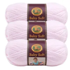 3 Pack Lion Brand&reg; Baby Soft&reg; Yarn Petal