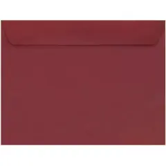 JAM Paper 9" x 12" Booklet Premium Envelopes, 25ct. Red