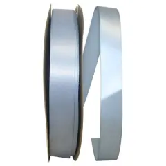 JAM Paper 7/8" x 100yd. Satin Single Face Ribbon French Blue