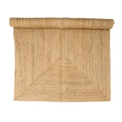 Hello Honey&reg; Natural Boho Woven Seagrass Rug, 72" x 48"