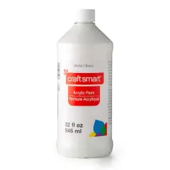 32oz. Acrylic Paint by Craft Smart&reg; White
