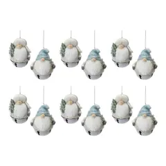 Gnome Sleigh Bell Ornament Set