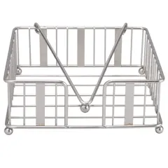 Laura Ashley Aristo Satin Napkin Holder with Weighted Arm