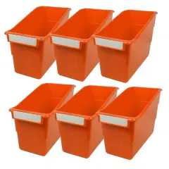 Romanoff Tattle&reg; Orange Shelf File, 6ct.