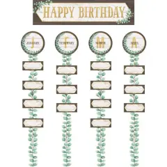 Teacher Created Resources Eucalyptus Happy Birthday Bulletin Board Set