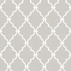 RoomMates Modern Trellis Peel & Stick Wallpaper Beige