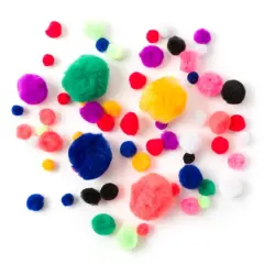 Bold Mix Pom Poms by Creatology&trade;
