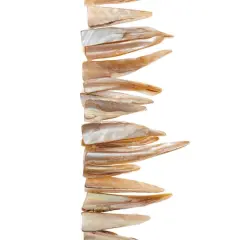 Tan Shell Stick Beads, 28mm by Bead Landing&trade;