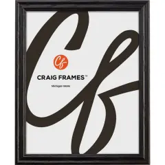 Craig Frames Wiltshire 200 Ebony Picture Frame