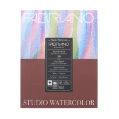 Fabriano&reg; Studio 90lb. Cold Press Watercolor Pad, 20 Sheets