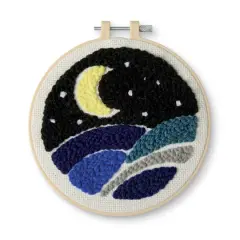 6" Night Sky Punch Needle Kit by Loops & Threads&reg;