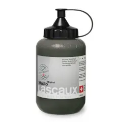 Lascaux Studio Acrylic Paint, 500mL 977 Neutral Grey Dark