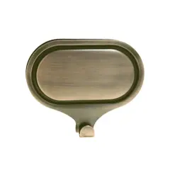 Haute Decor Attract&reg; Dual Magnetic Hangers, 2ct. Antique Brass