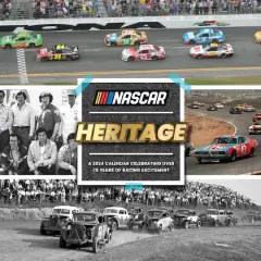 TF Publishing 2024 NASCAR Heritage Wall Calendar