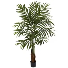5ft. Potted Green Big Palm Tree
