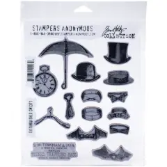 Stampers Anonymous Tim Holtz&reg; Distinguished Cling Stamps