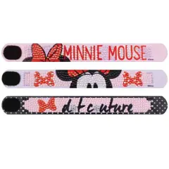 Camelot&reg; Dots DOTZIES&reg; Minnie Mouse Couture Bracelet Kit, Round Diamonds
