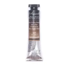 Sennelier French Artists' Watercolor, 21mL 205 Raw Umber S1
