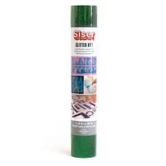 Siser&reg; Glitter Heat Transfer Vinyl, 36" Grass