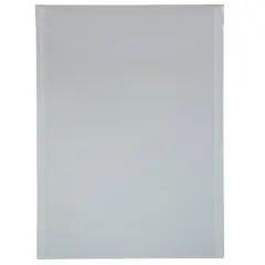 JAM PAPER Plastic Tuck Flap Letter Open End Envelopes, 12ct. Clear