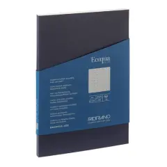 Fabriano&reg; Ecoqua Plus Dotted A5 Glue-Bound Notebook Navy