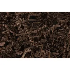 Essentials by Leisure Arts Crinkle Shred Box, 10lb. Chocolate