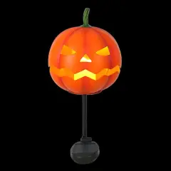 Warm White Solar Jack-O'-Lantern Stake Light by Ashland&reg;