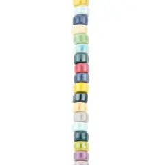 Multicolor Ceramic Heishi Beads, 6mm by Bead Landing&trade;