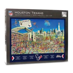 Joe Journeyman NFL 500 Piece Jigsaw Puzzle Houston Texans